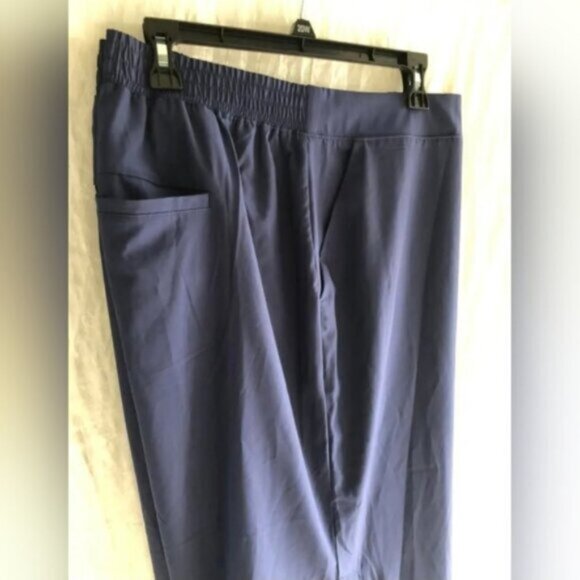 Wide Leg Nautical Athletic Pants Cropped Active Zone Size 3X - Picture 3 of 8